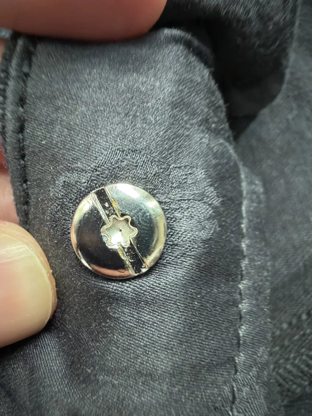 Chrome Hearts Flooded Patch Carpenter Denim Shorts