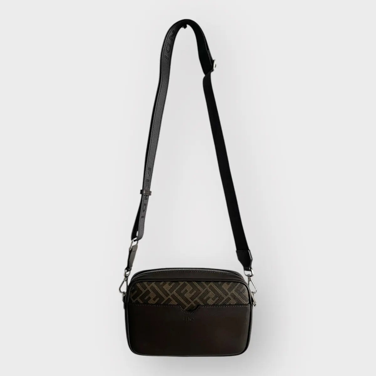 Fendi 1974 Logo Camera Case Shoulder Bag