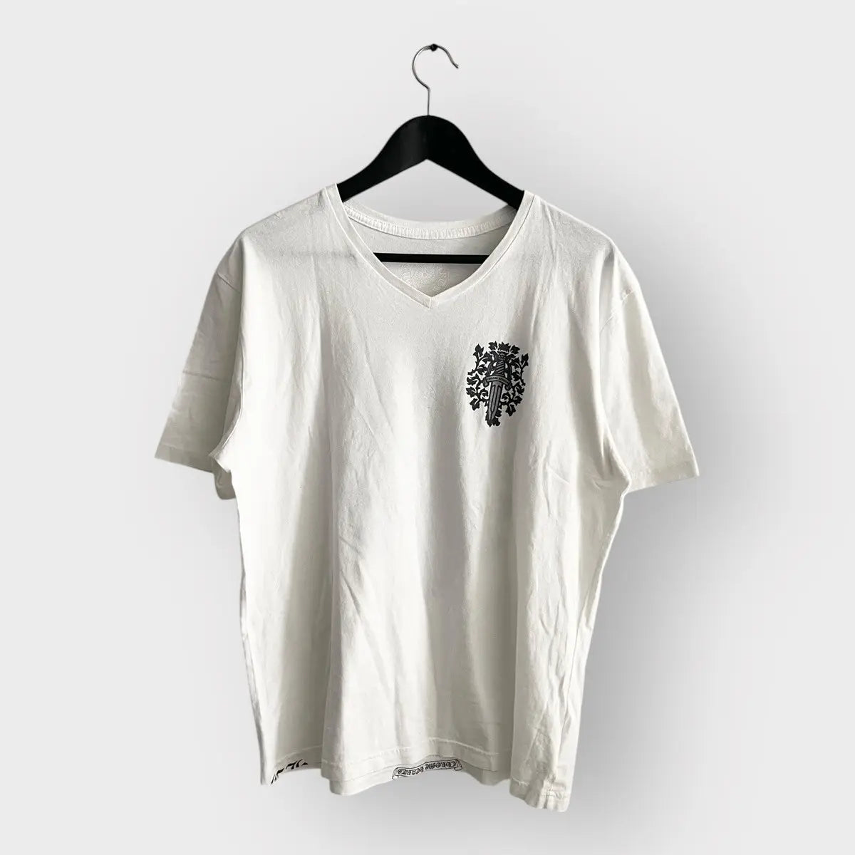 2010s Chrome Hearts Floral Dagger Tee