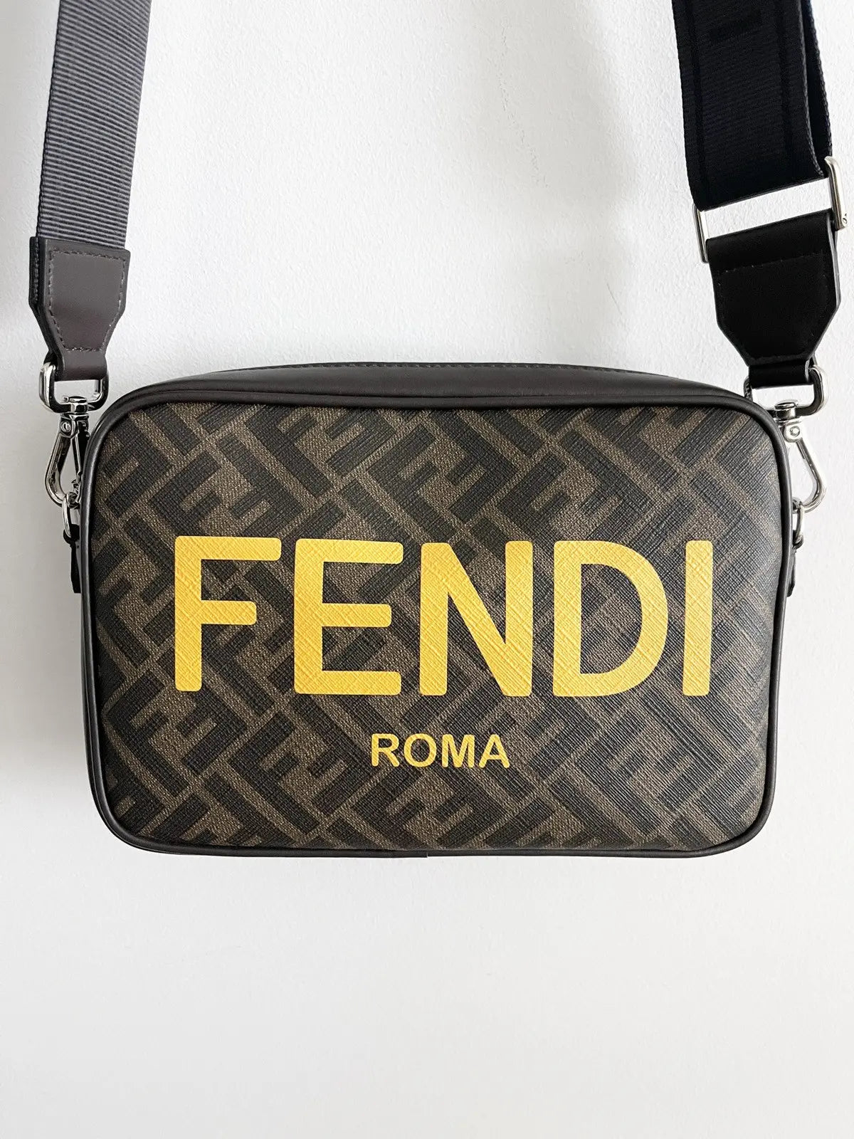 Fendi 1974 Logo Camera Case Shoulder Bag