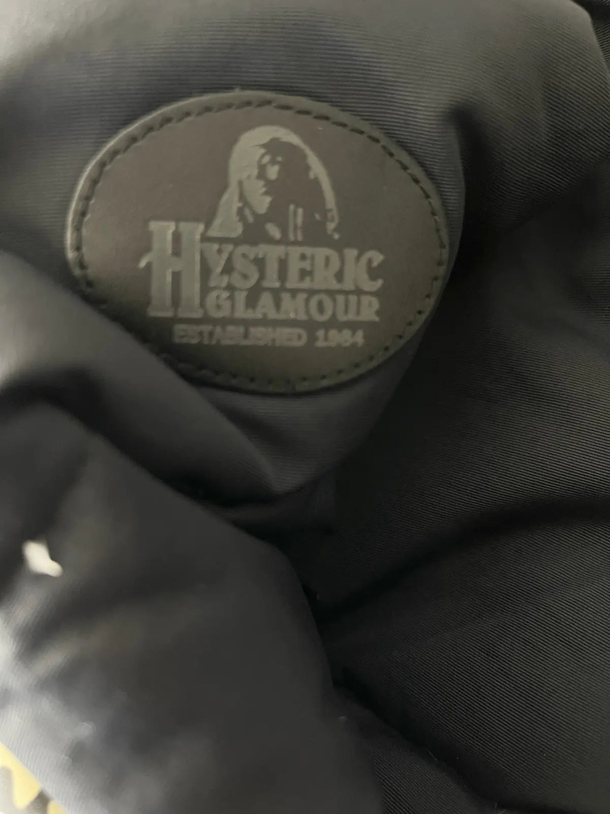 2000s Hysteric Glamour Nude Girl Manga Puffer Vest