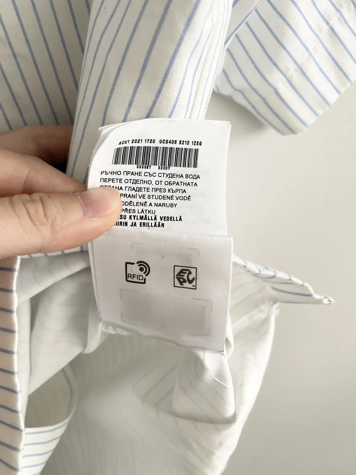 Prada Double Match Poplin Shirt