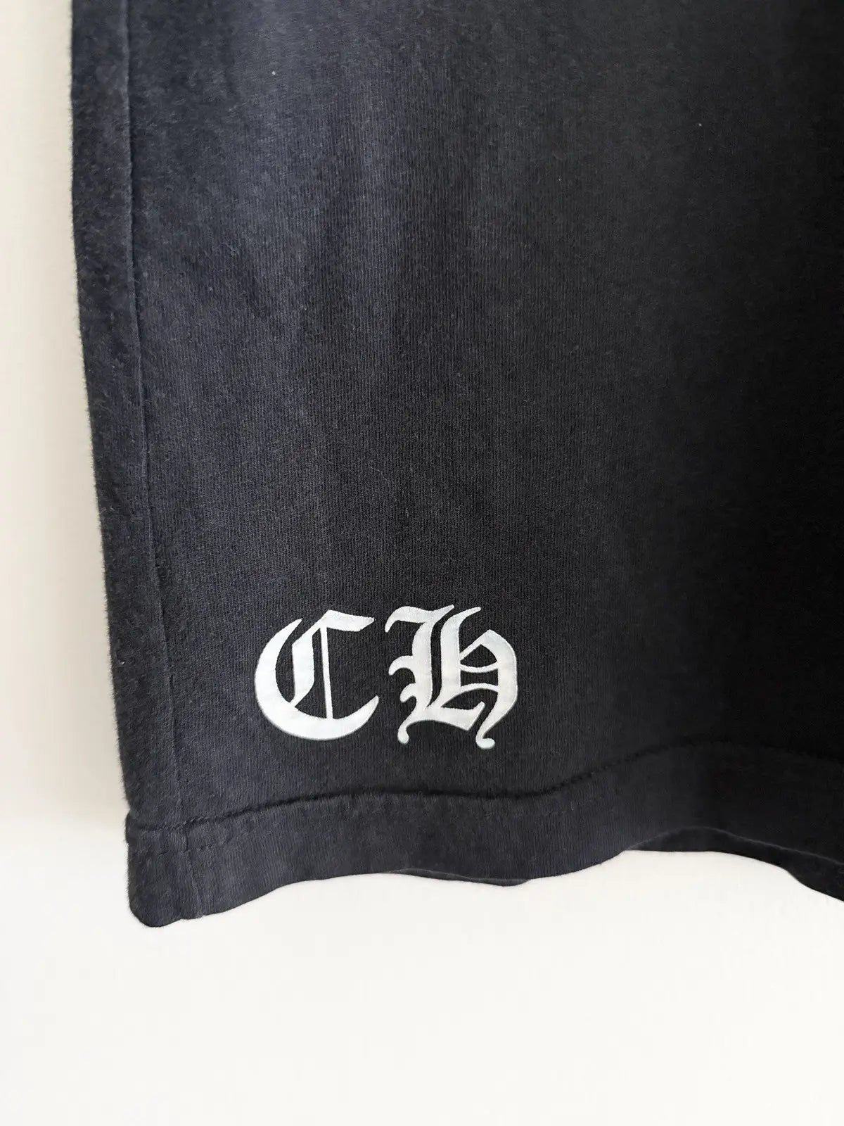 2000s Chrome Hearts Half Ace Fleur Logo Tee