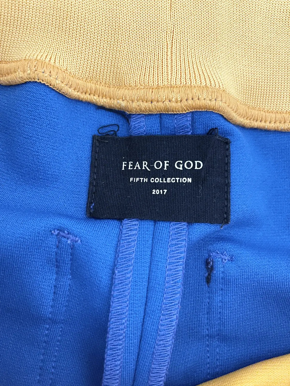 2017 Fear of God 5th Collection Lakers Track Pants
