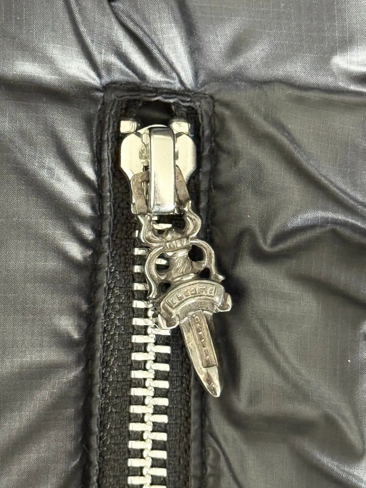Chrome Hearts Dagger Puffer Jacket