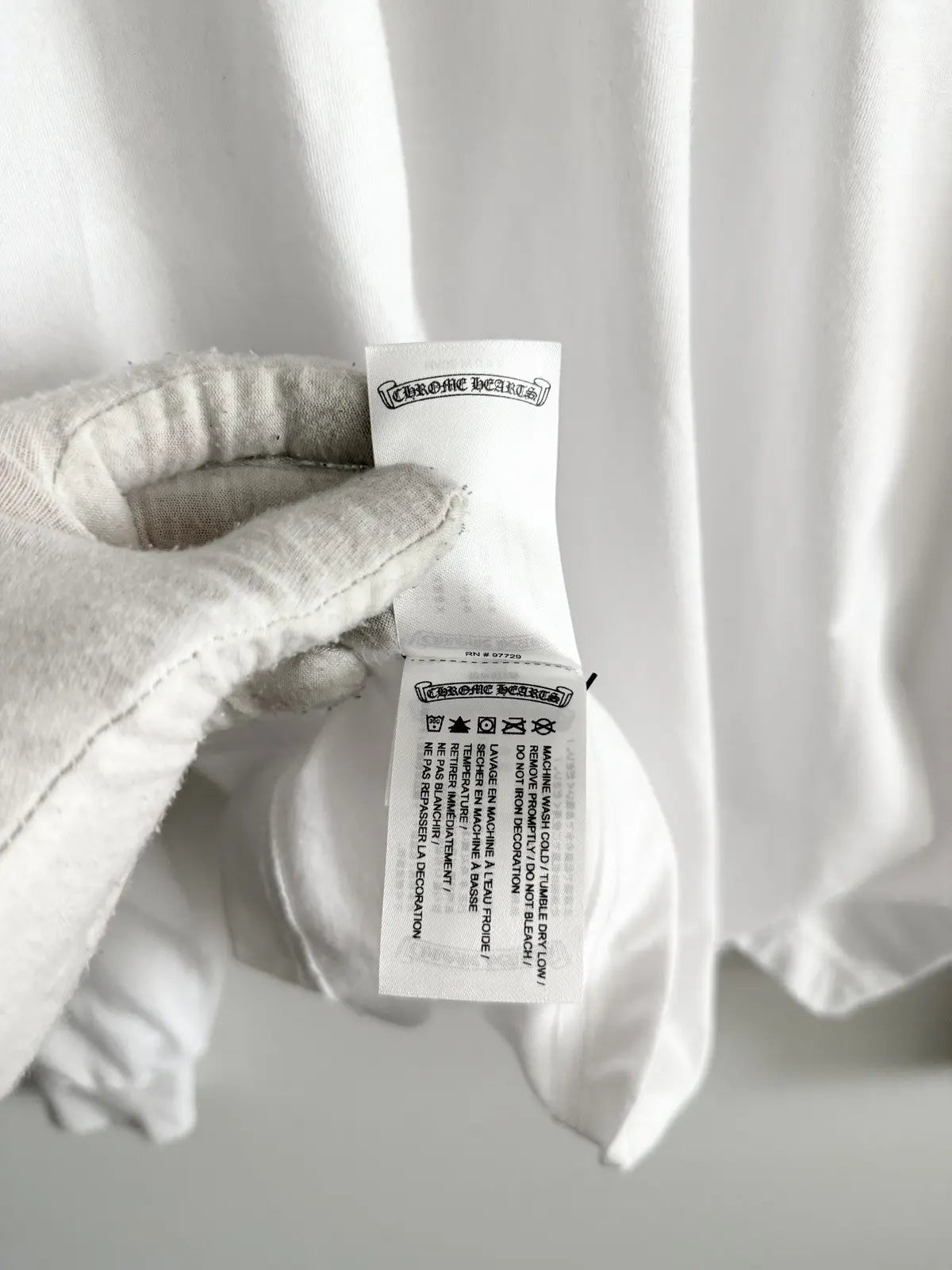 Chrome Hearts Dodgers Neck Script LS Tee
