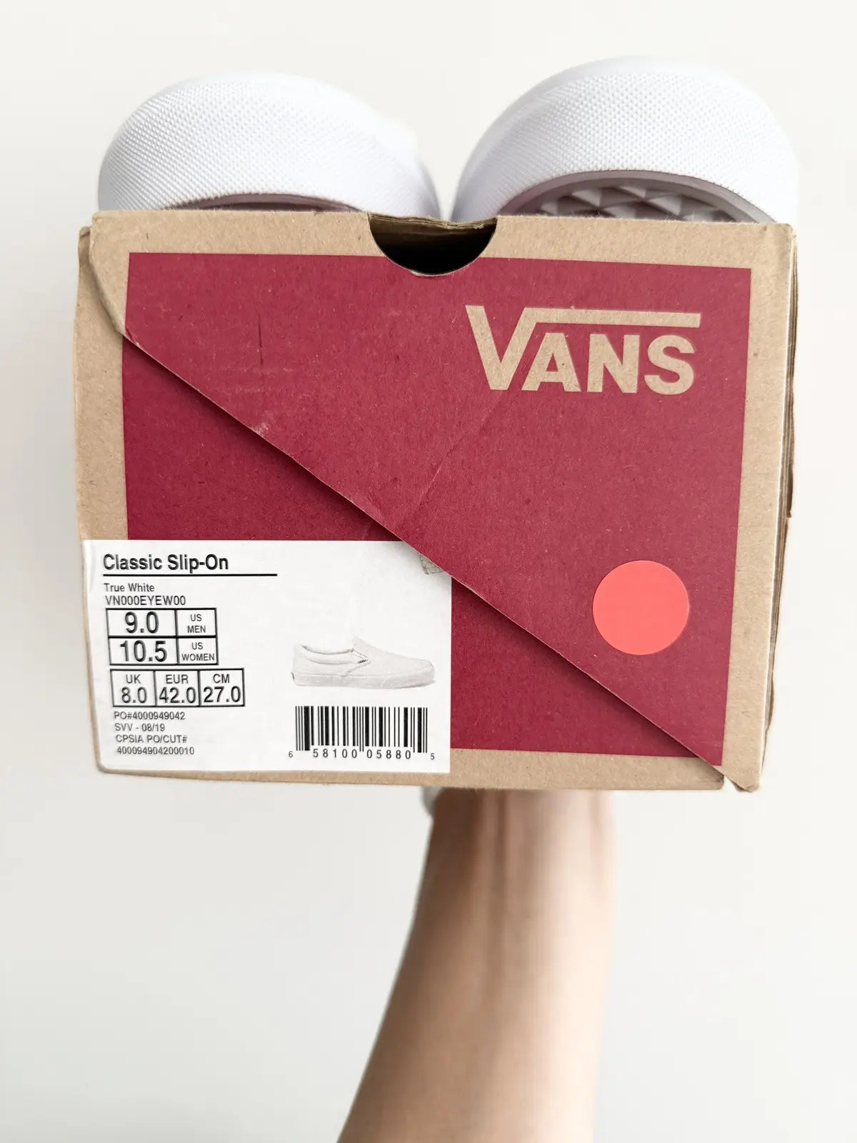 Chrome Hearts Matty Boy 1of1 All White Vans