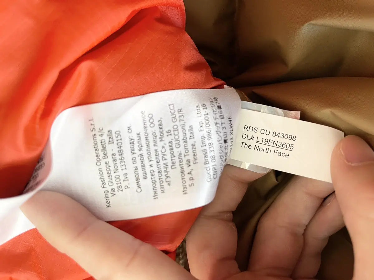 2021 Gucci x The North Face Puffer Jacket