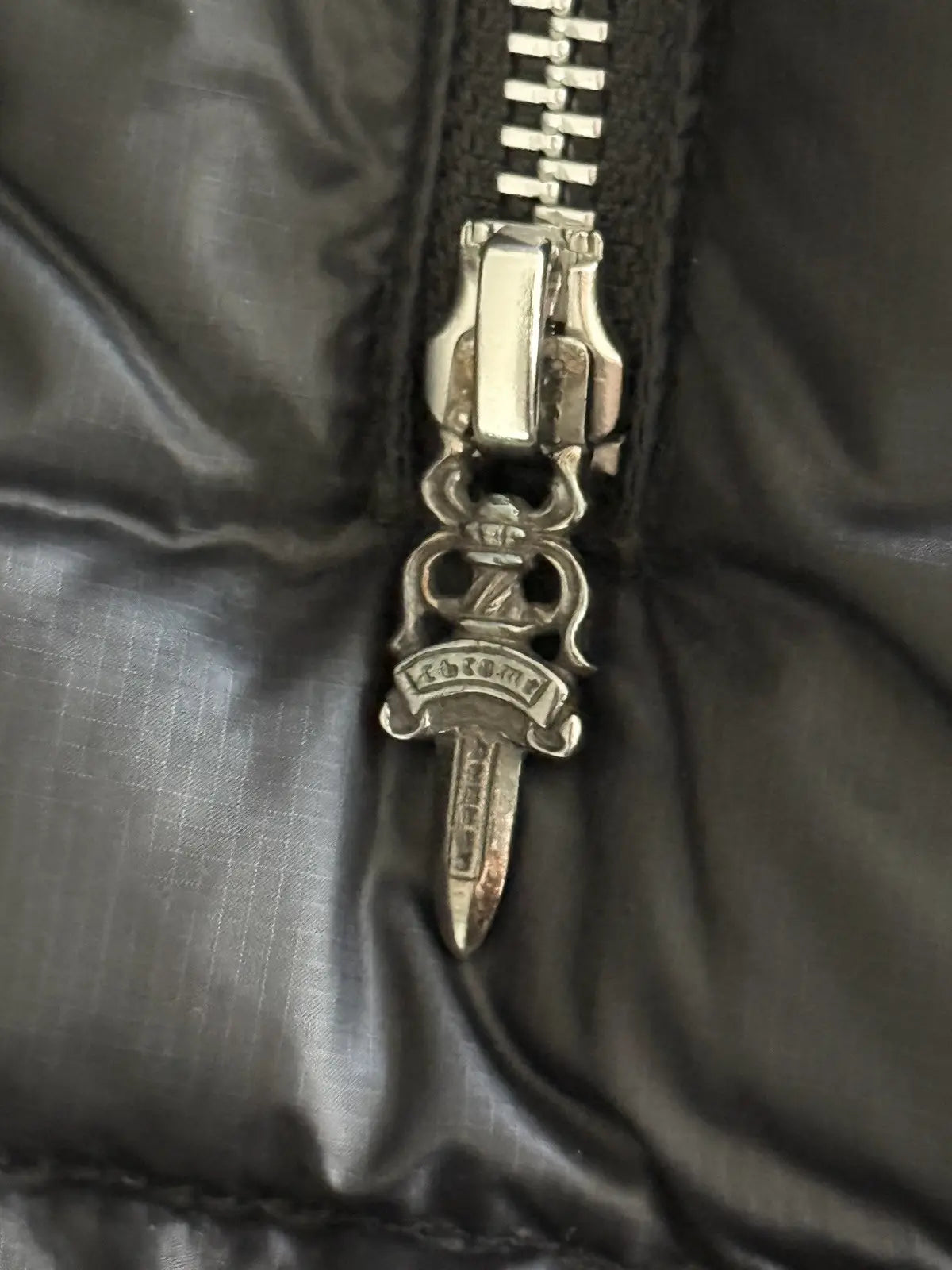 Chrome Hearts Dagger Puffer Jacket