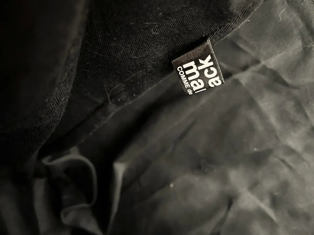 2010s Comme Des Garçons Black Clear Tote Bag