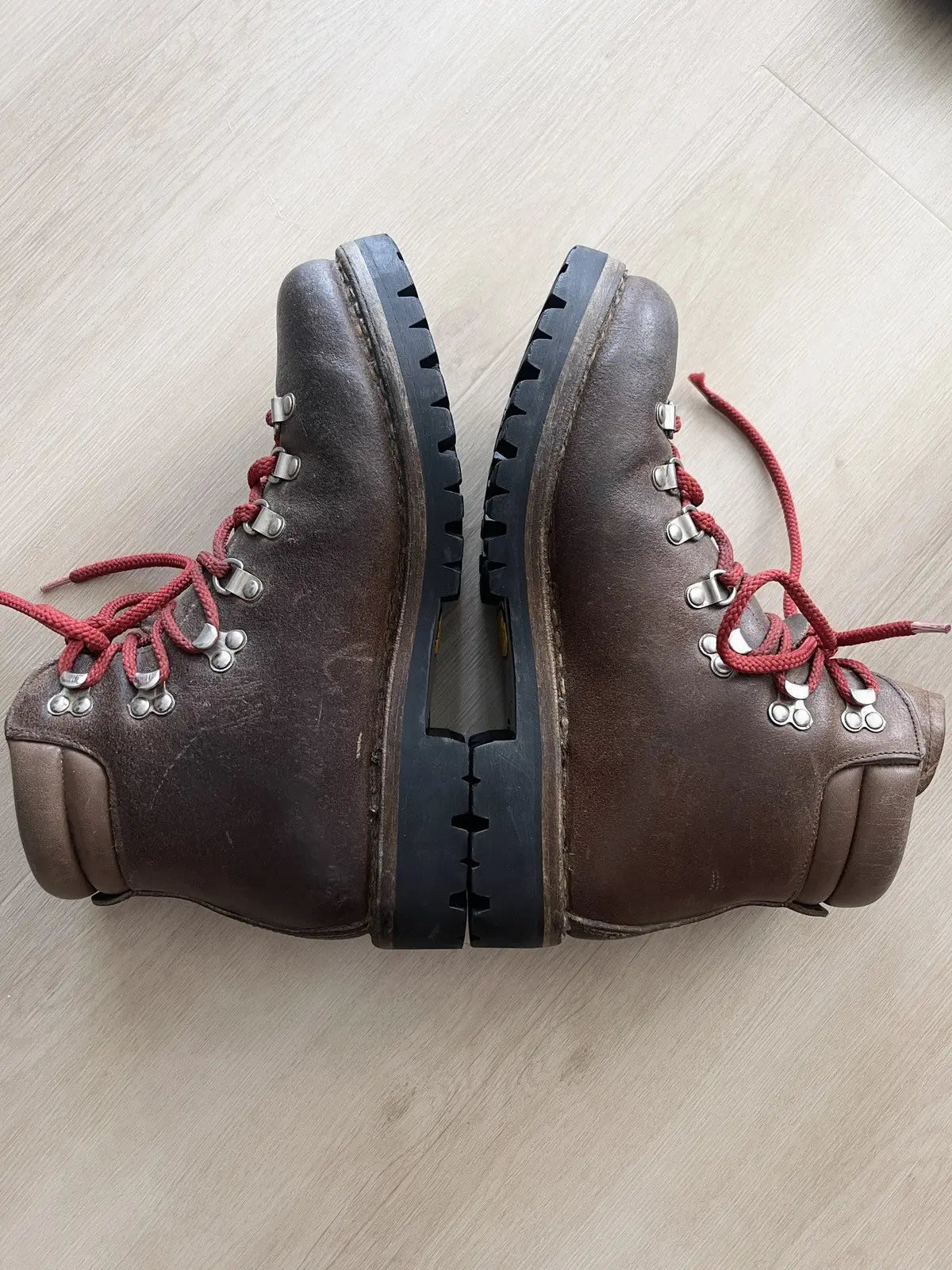 Vintage Raichle Mountaineering Leather Boots