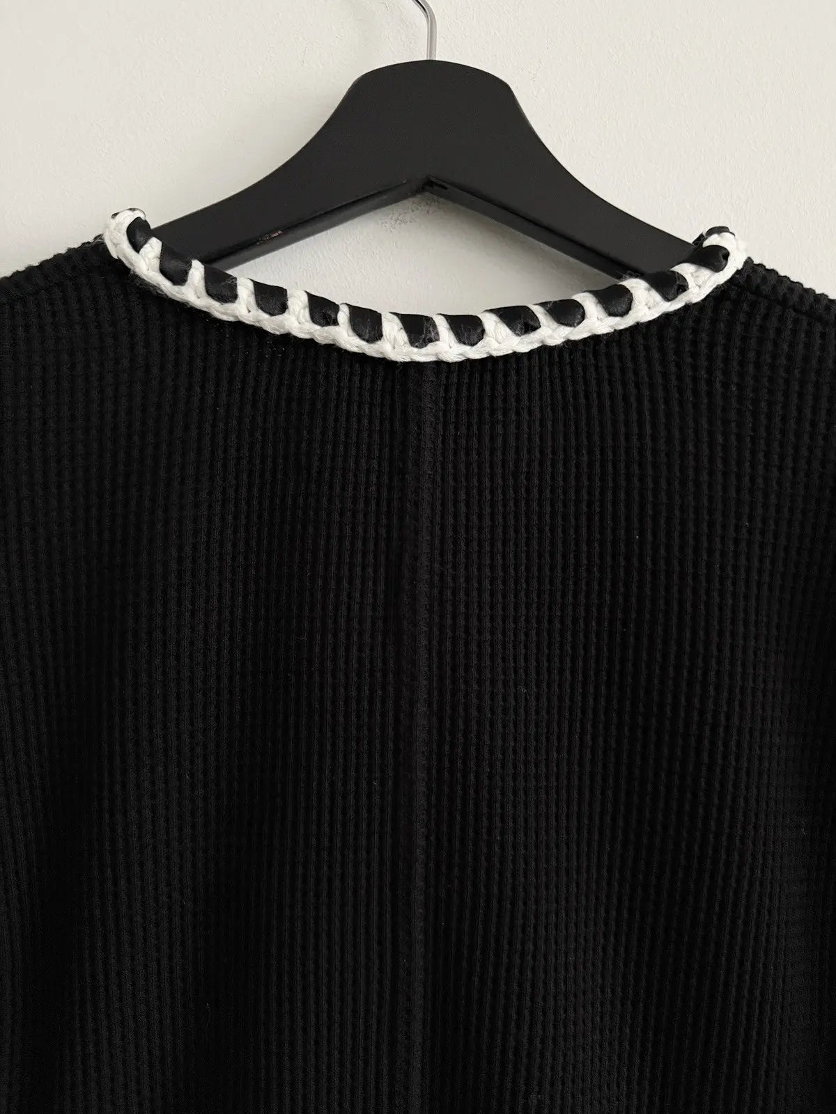 CHANEL 21C Black Jacket with Braided Trim