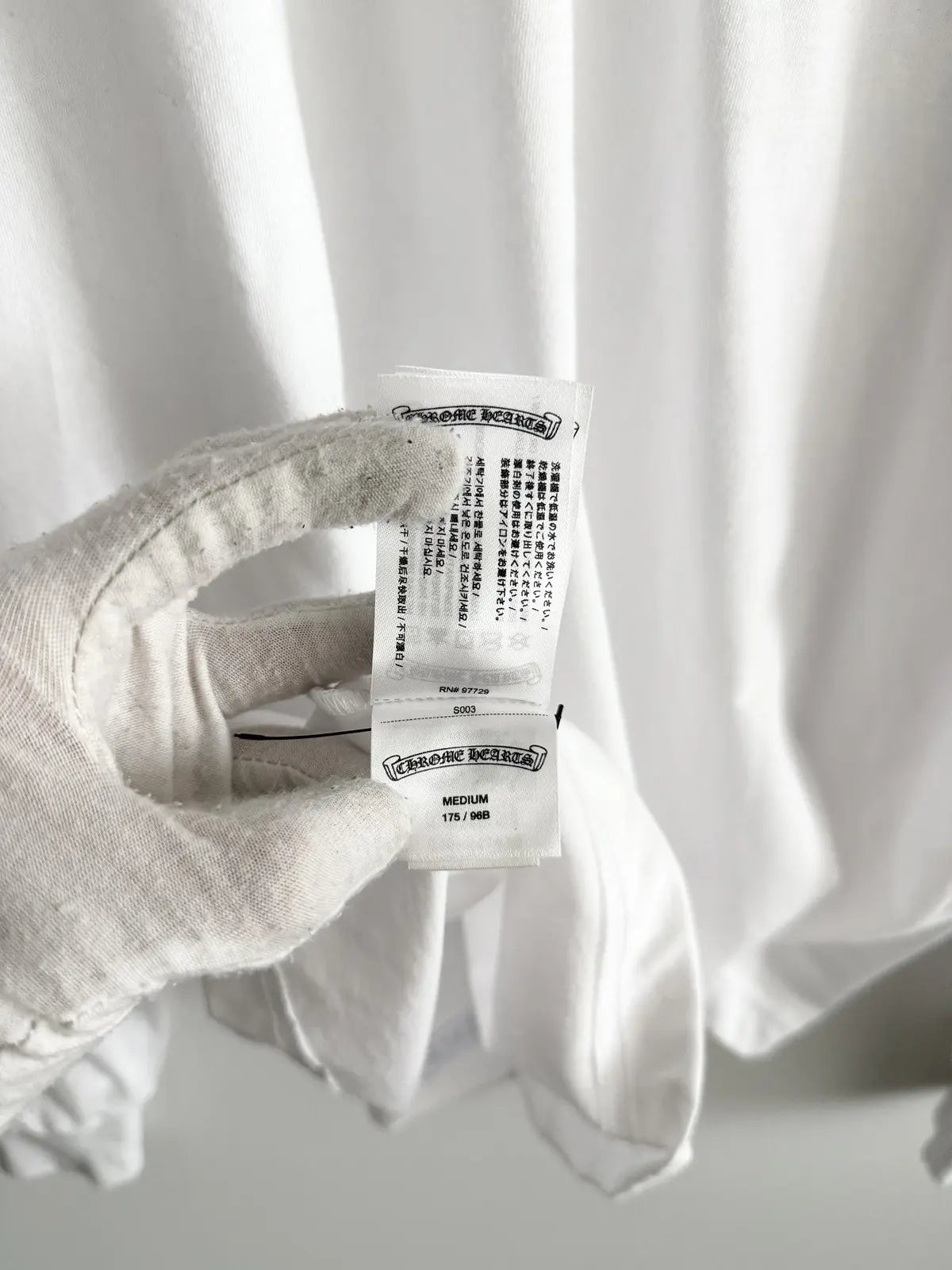 Chrome Hearts Dodgers Neck Script LS Tee