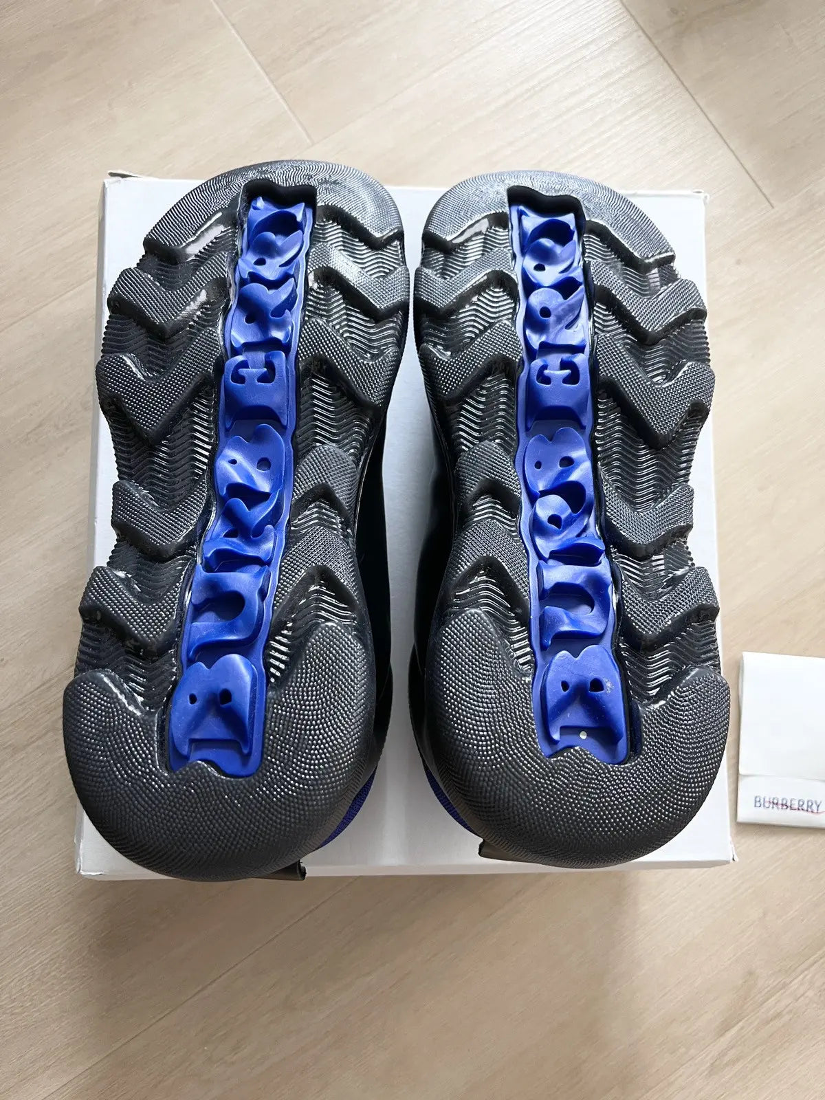 Burberry "Trek Boot" Leather Hiking Boots