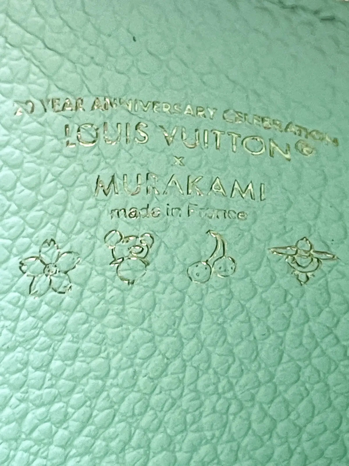 2025 Louis Vuitton Takashi Murakami Romy card Holder Wallet