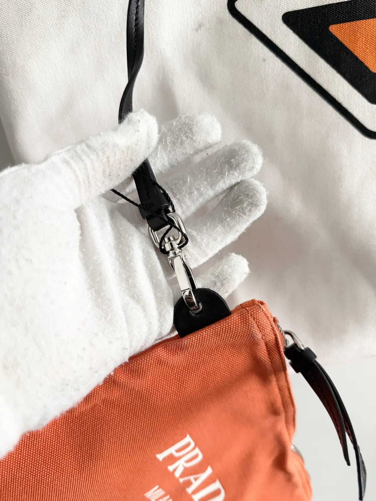 2018 Prada Canapa Monkey-Print Tote Bag