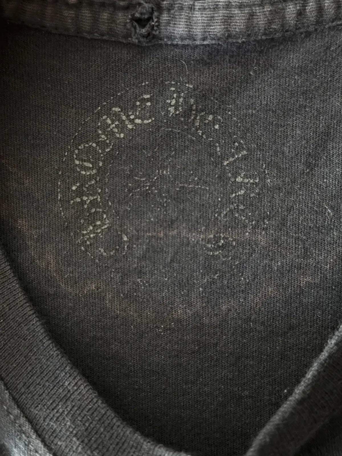 2000s Chrome Hearts Half Ace Fleur Logo Tee