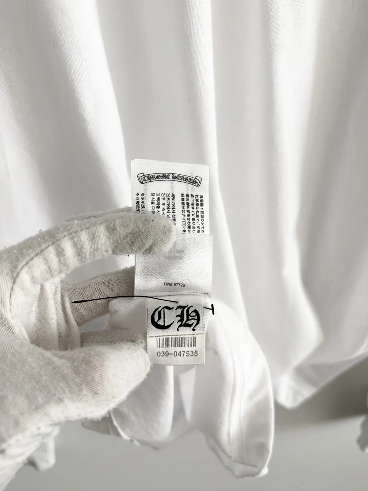 Chrome Hearts Dodgers Neck Script LS Tee