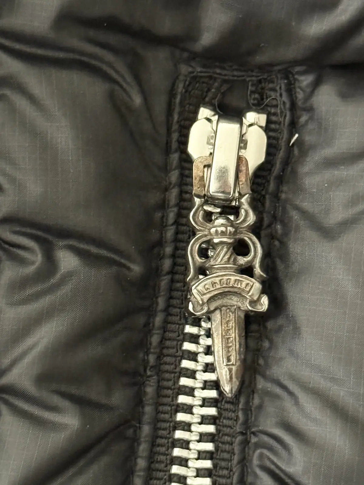 Chrome Hearts Dagger Puffer Jacket