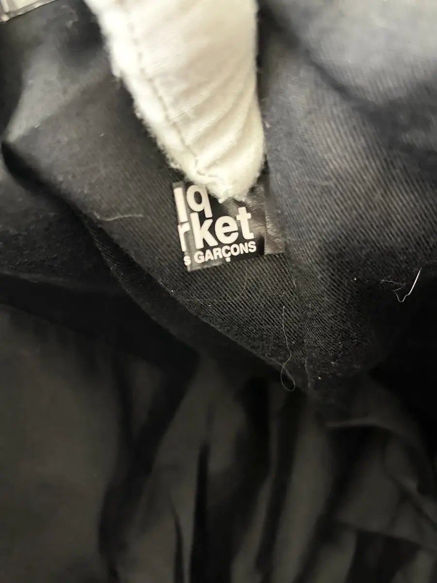 2010s Comme Des Garçons Black Clear Tote Bag