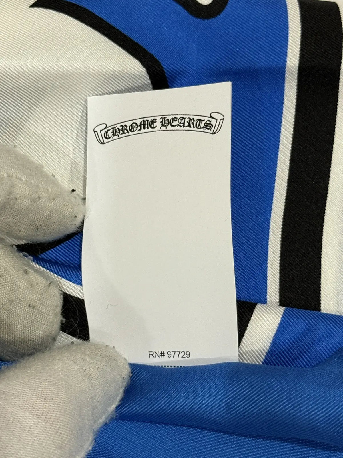 Chrome Hearts Jumbo Cross Silk Scarf