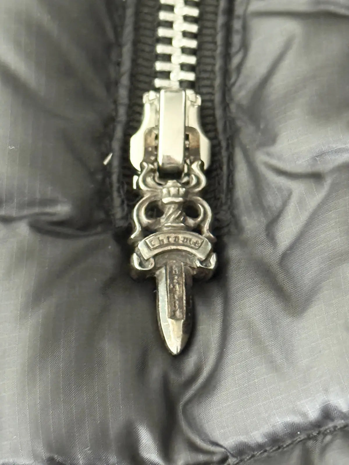 Chrome Hearts Dagger Puffer Jacket