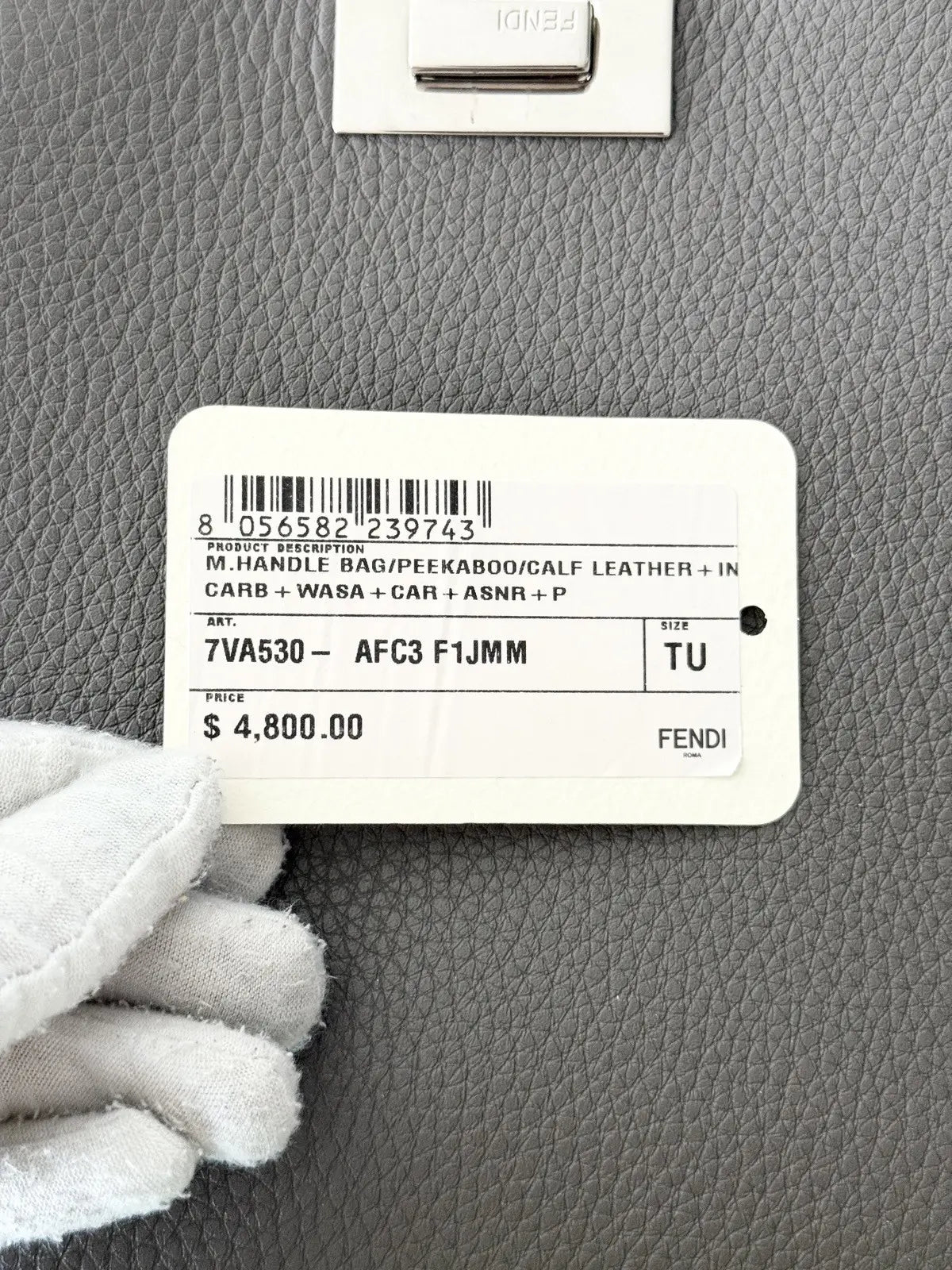 Fendi Peekaboo Iseeu Small Handbag