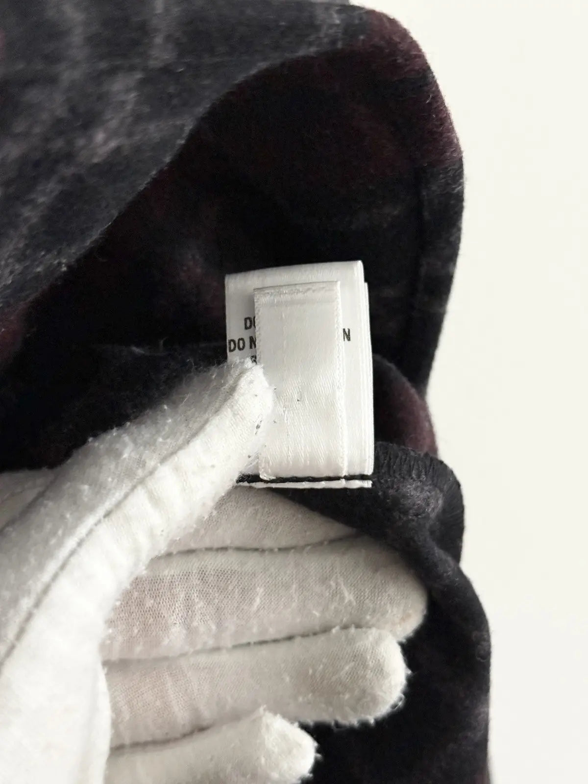 Chrome Hearts Work Dog Fleur Leather Flannel Shirt