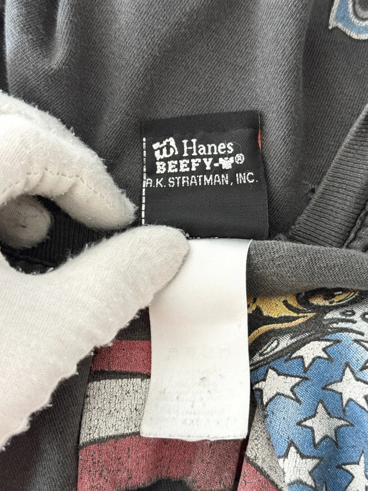 1990s Harley Davidson USA Eagle Distressed Tee