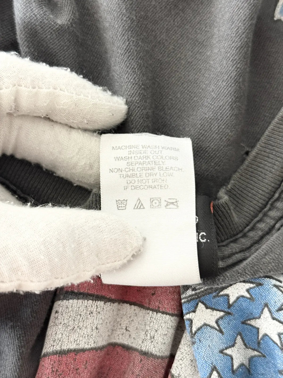 1990s Harley Davidson USA Eagle Distressed Tee