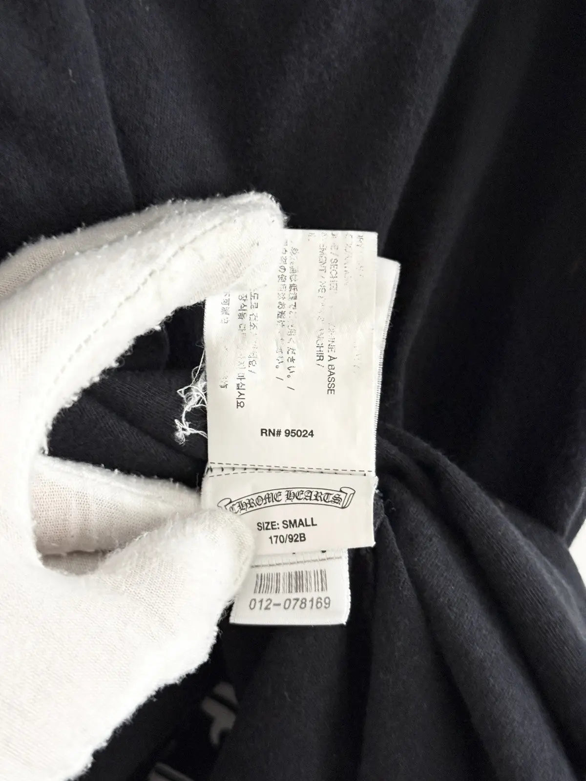 2000s Chrome Hearts Half Ace Fleur Logo Tee