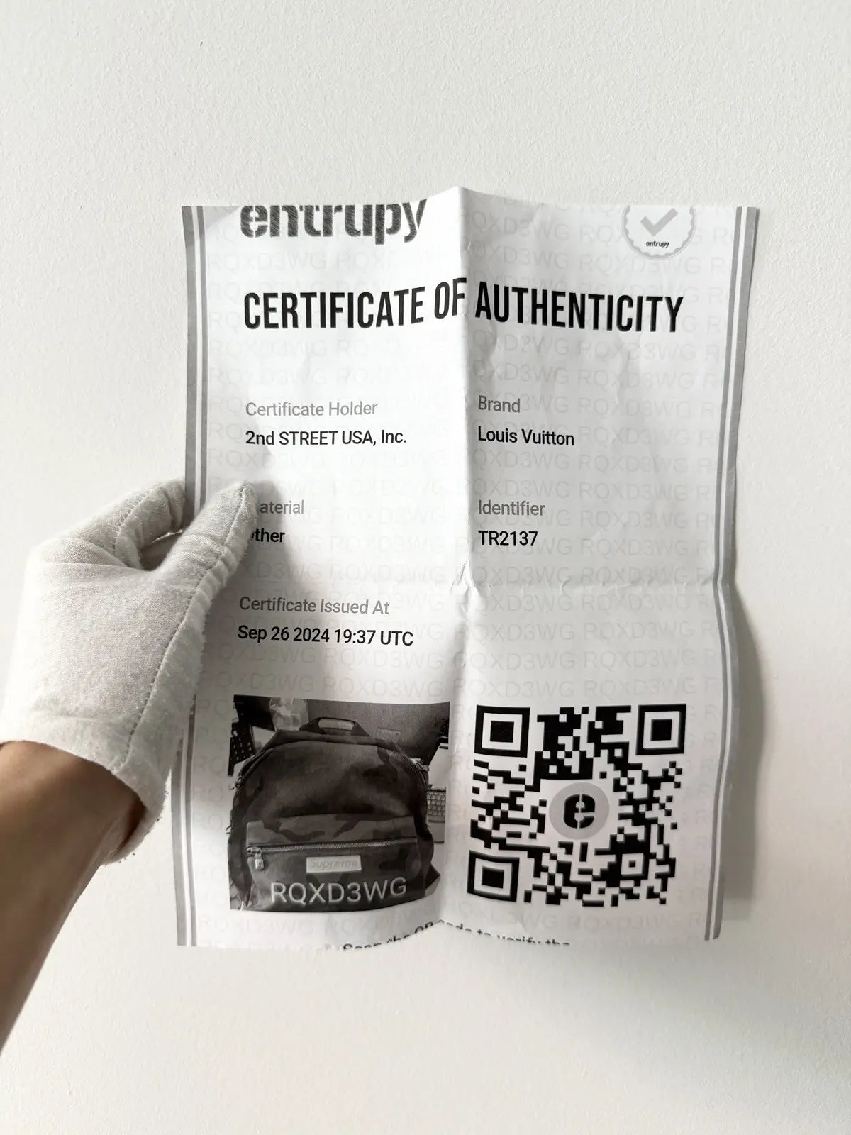 Louis Vuitton x Supreme Apollo Backpack