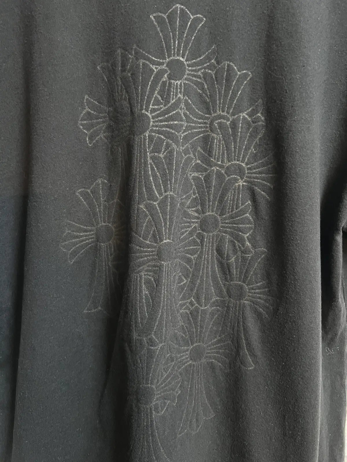 2010s Chrome Hearts Multi Crosses Scripts Logo Tee