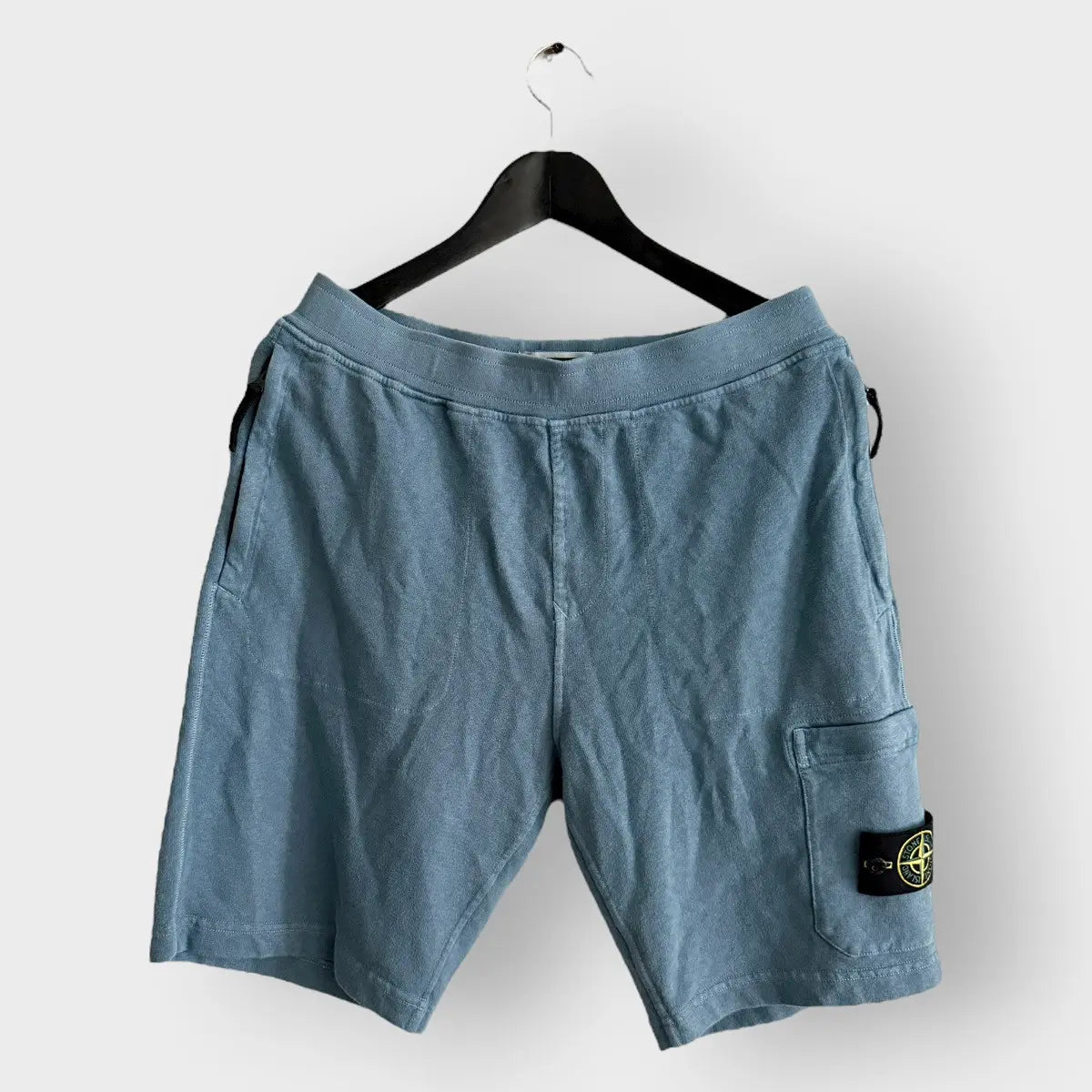 Stone Island Side Logo Sweat Shorts