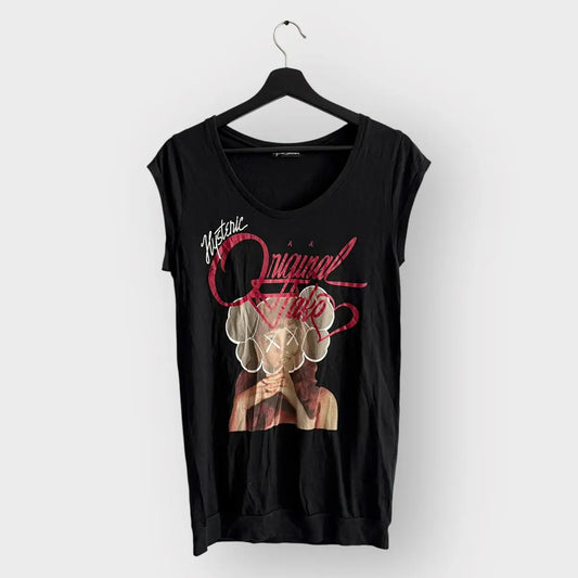 00s Hysteric Glamour x Kaws OriginalFake Face Tank Top