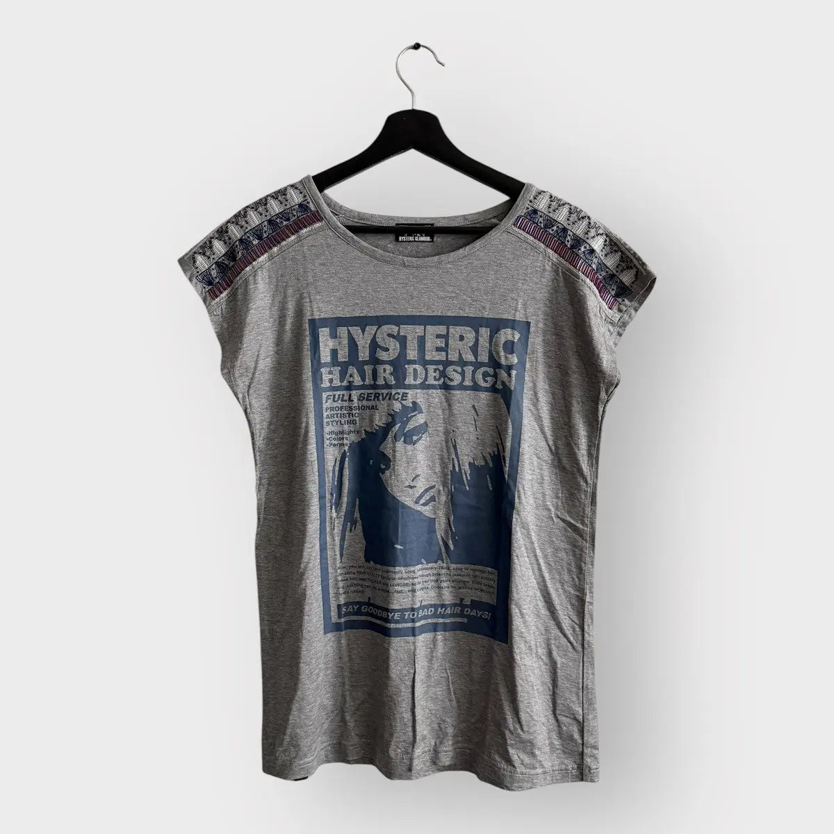 2000s Hysteric Glamour Hot Girl Hair Design Tank Top