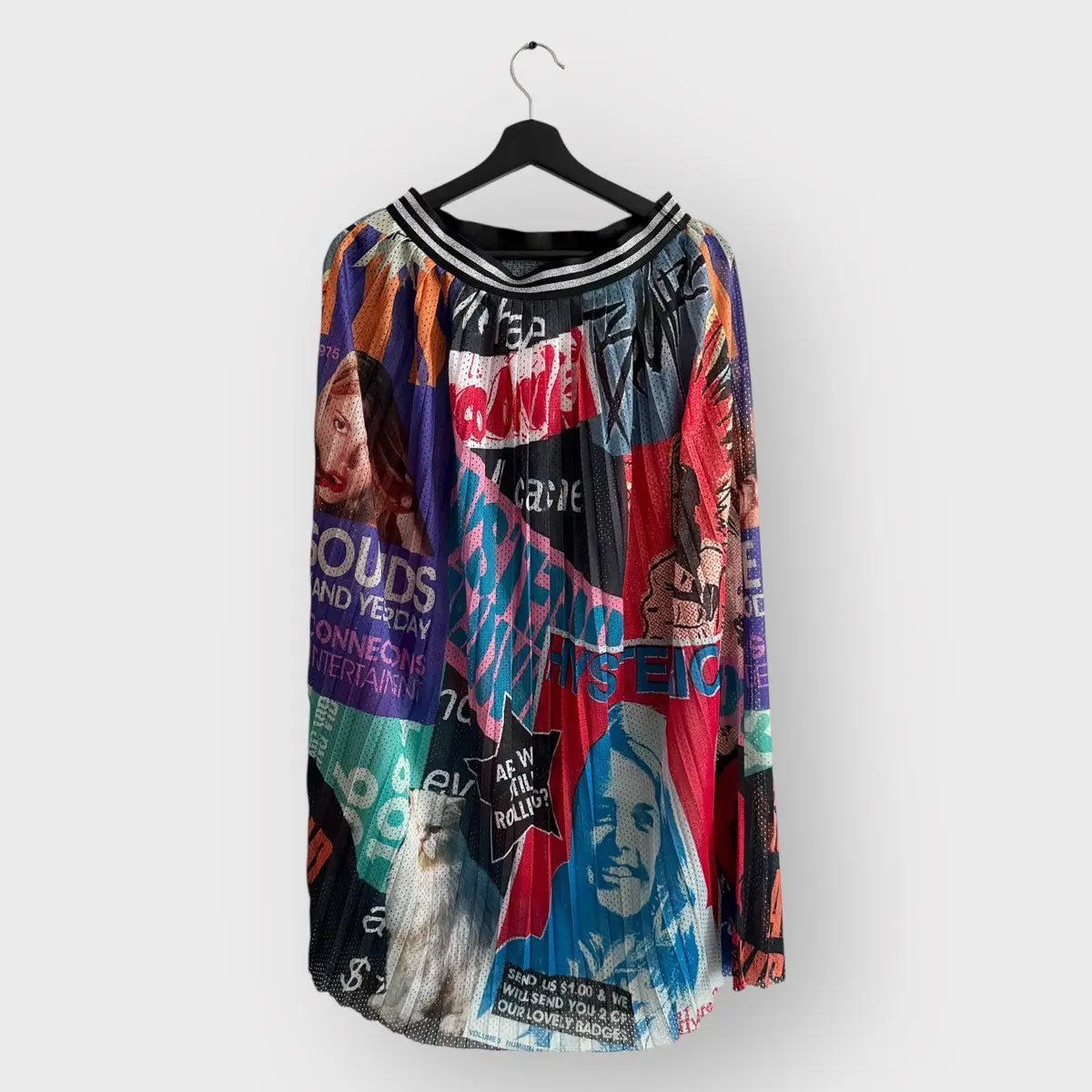 2000s Hysteric Glamour Cute Girl Badges Long Skirt