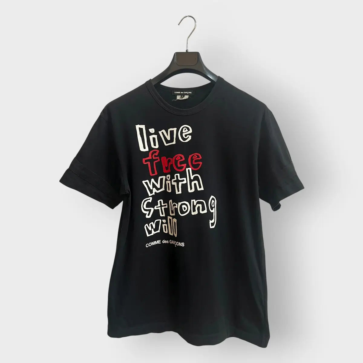 2009 Comme Des Garçons Live Free Tee