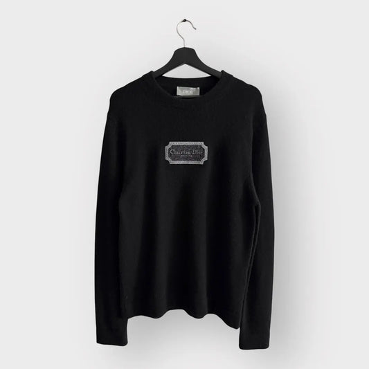 Dior Cashmere Couture Box Logo Sweater