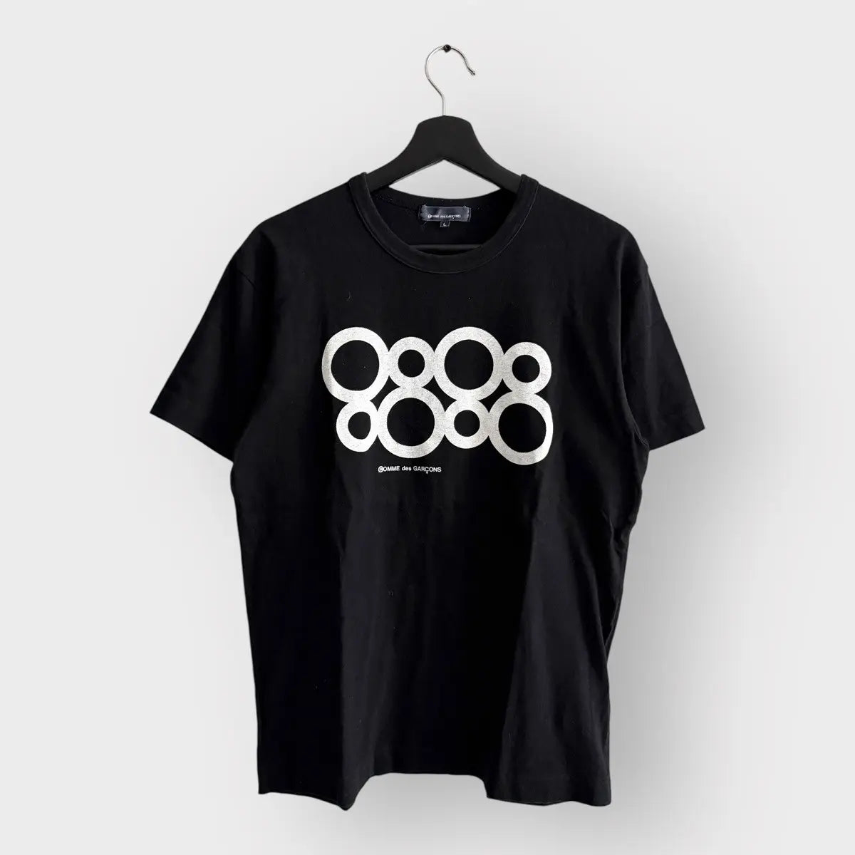 2019 Comme Des Garçons CDG Bubbles Logo Tee