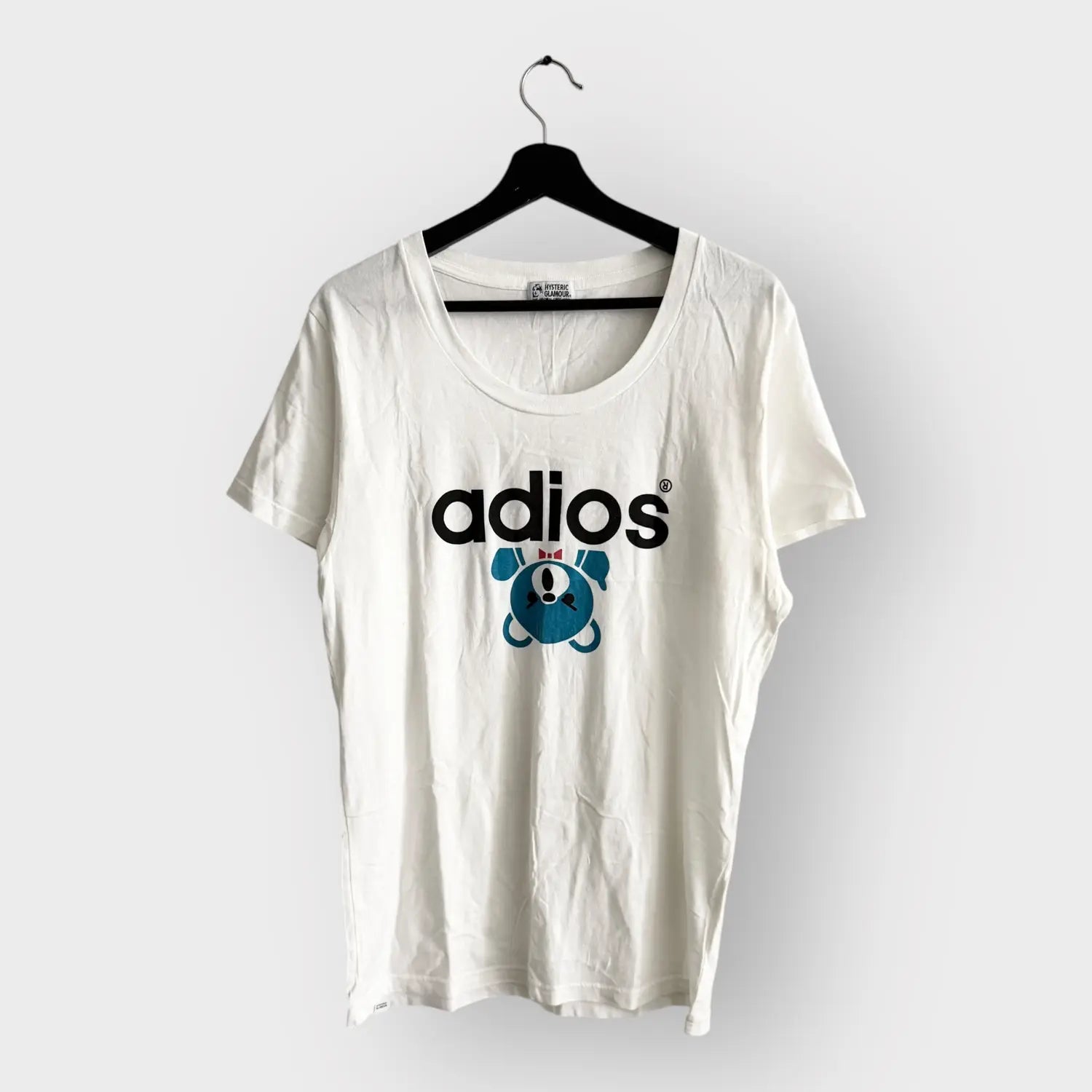 2000s Hysteric Glamour "Adidas" Adios Bear Tee