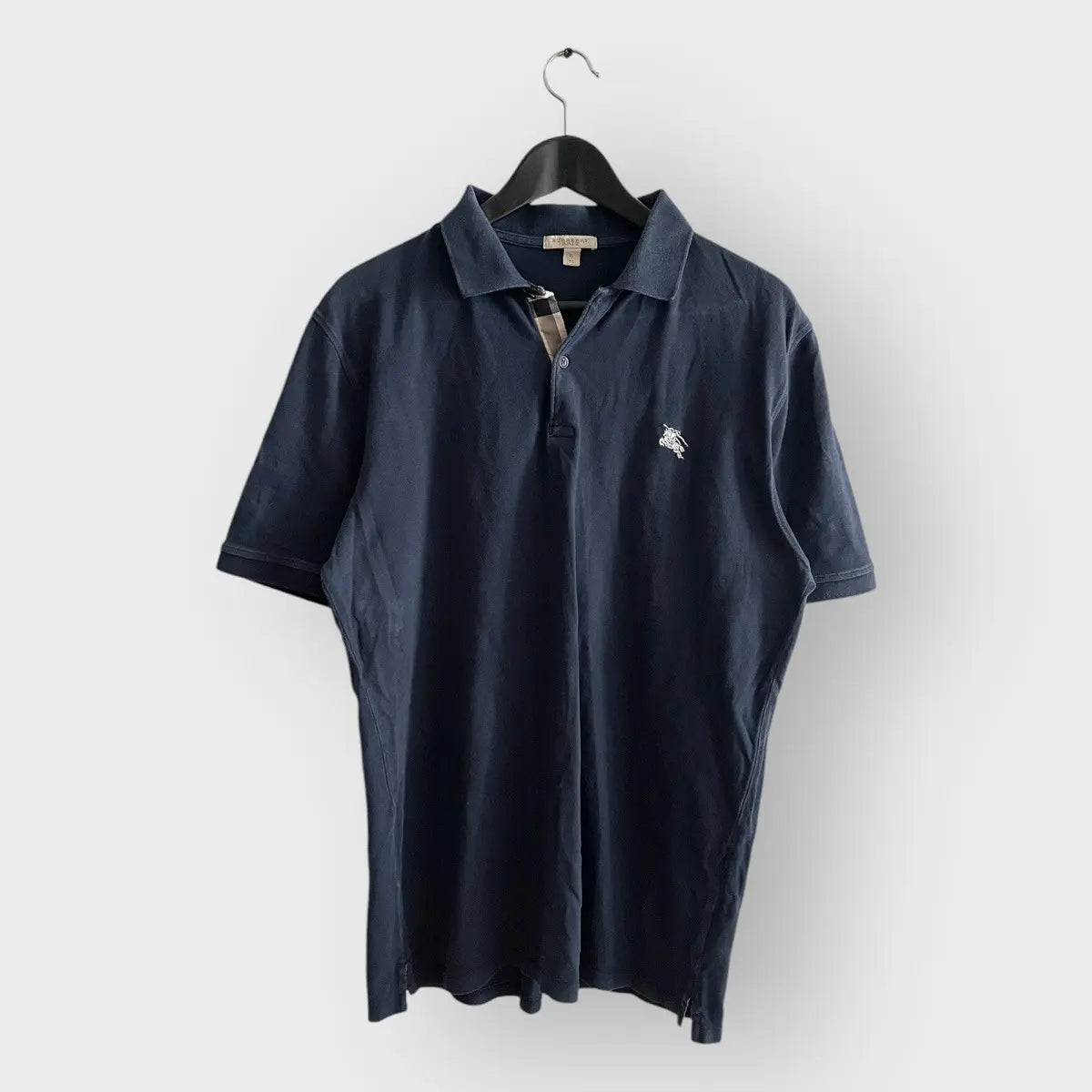2010s Burberry brit White Logo Polo Shirt
