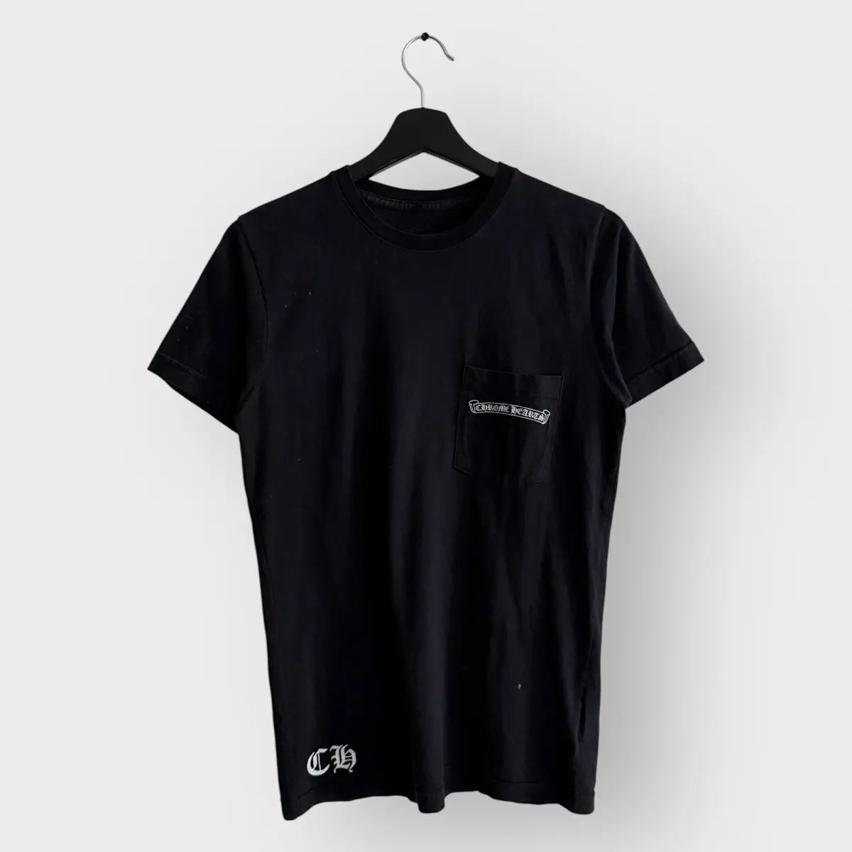 2000s Chrome Hearts Half Ace Fleur Logo Tee