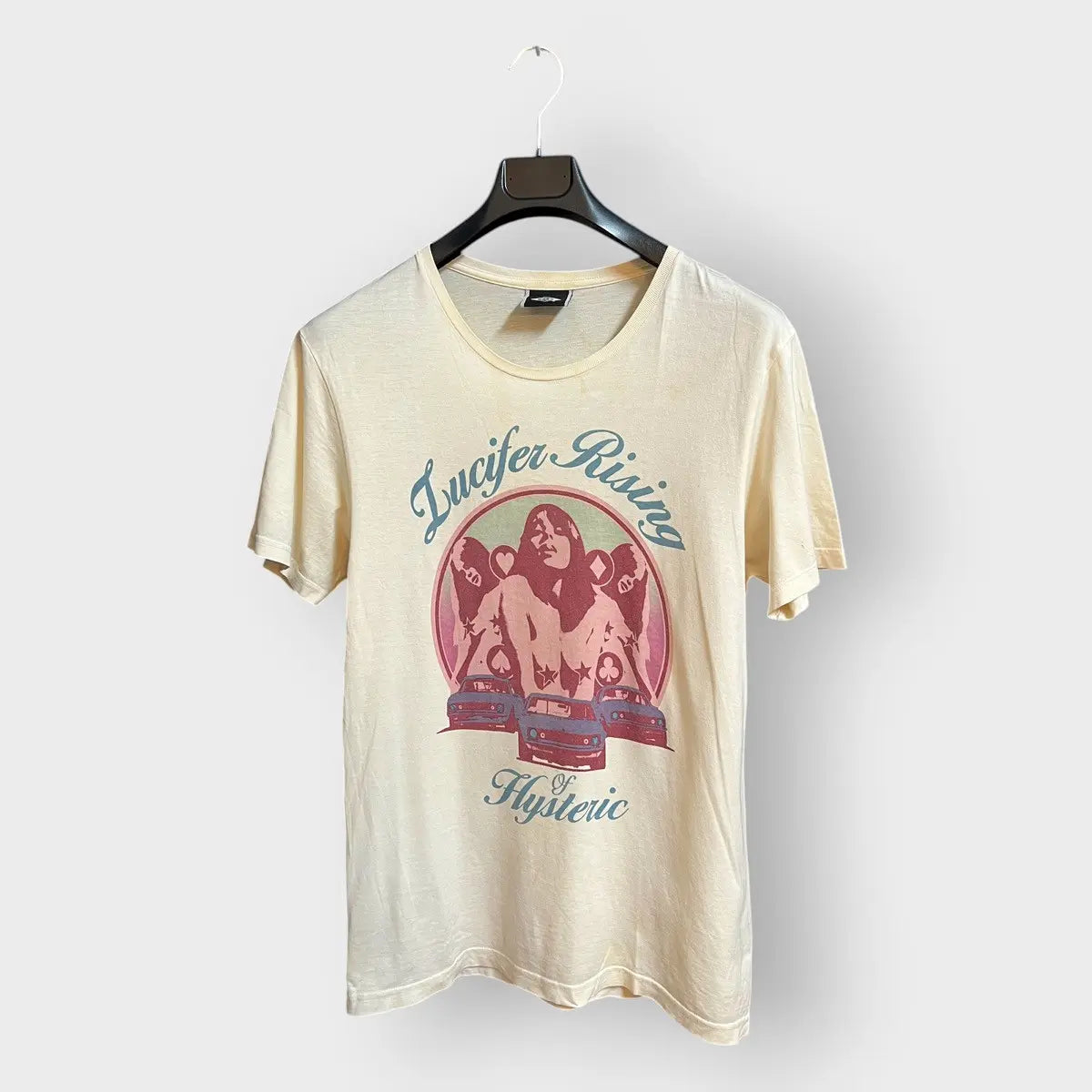 2000s Hysteric Glamour Lucifer Rising Nude Girl Tee