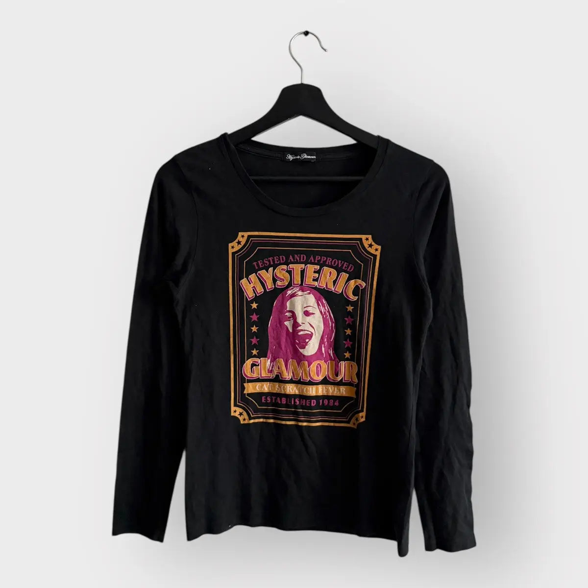 2000s Hysteric Glamour Cat Scratch Fever LS Tee