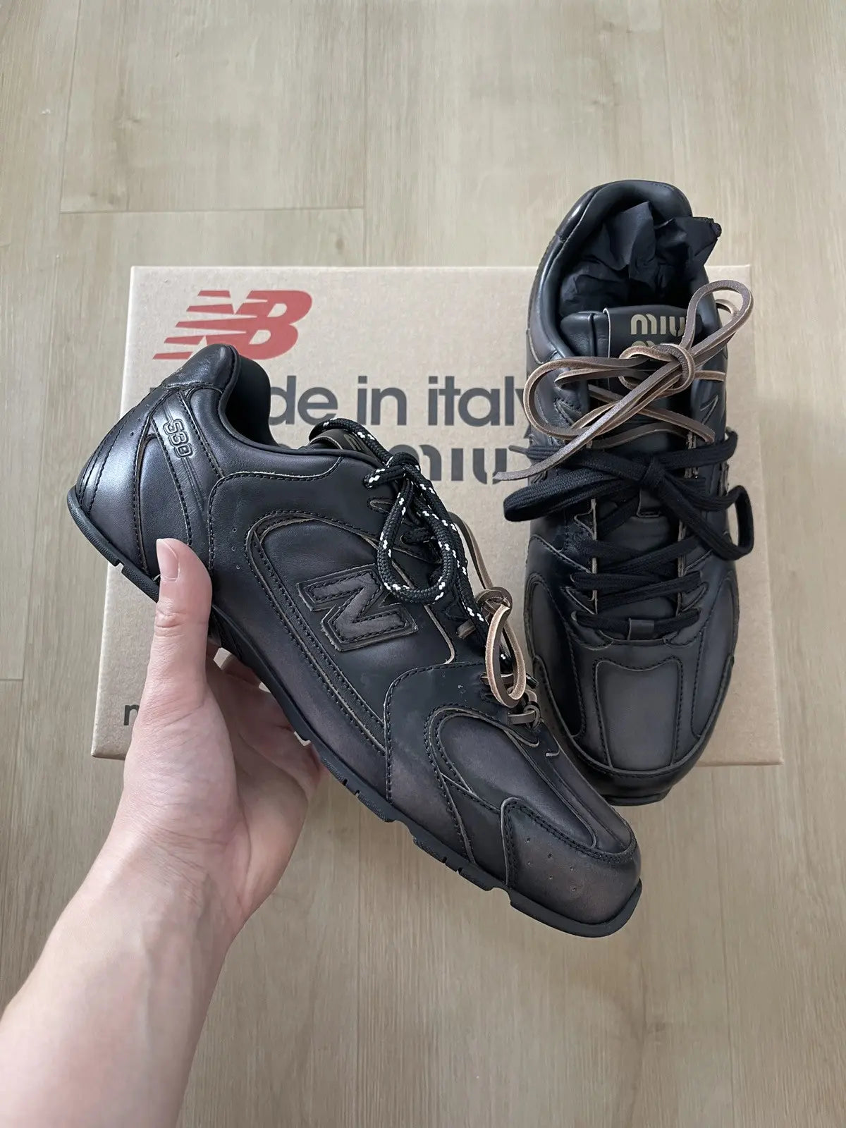 FW24 Miu Miu x New Balance 530SL