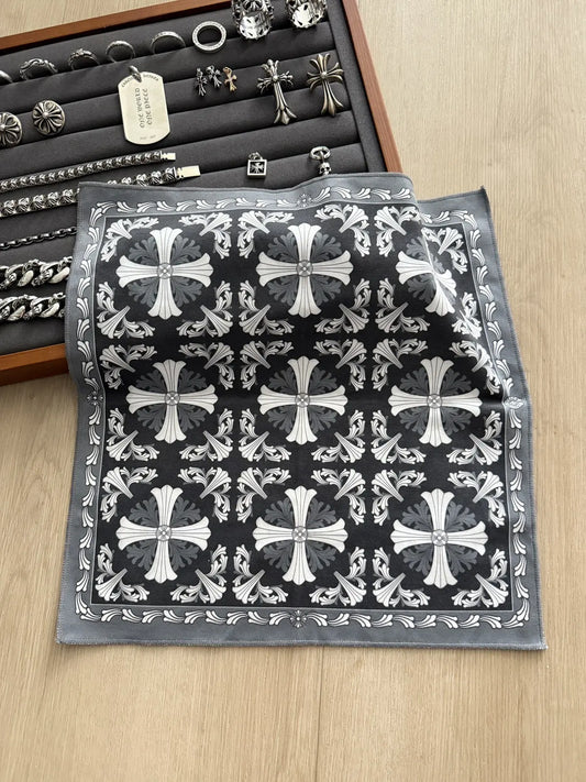Chrome Hearts Mini Plus Motif Bandana