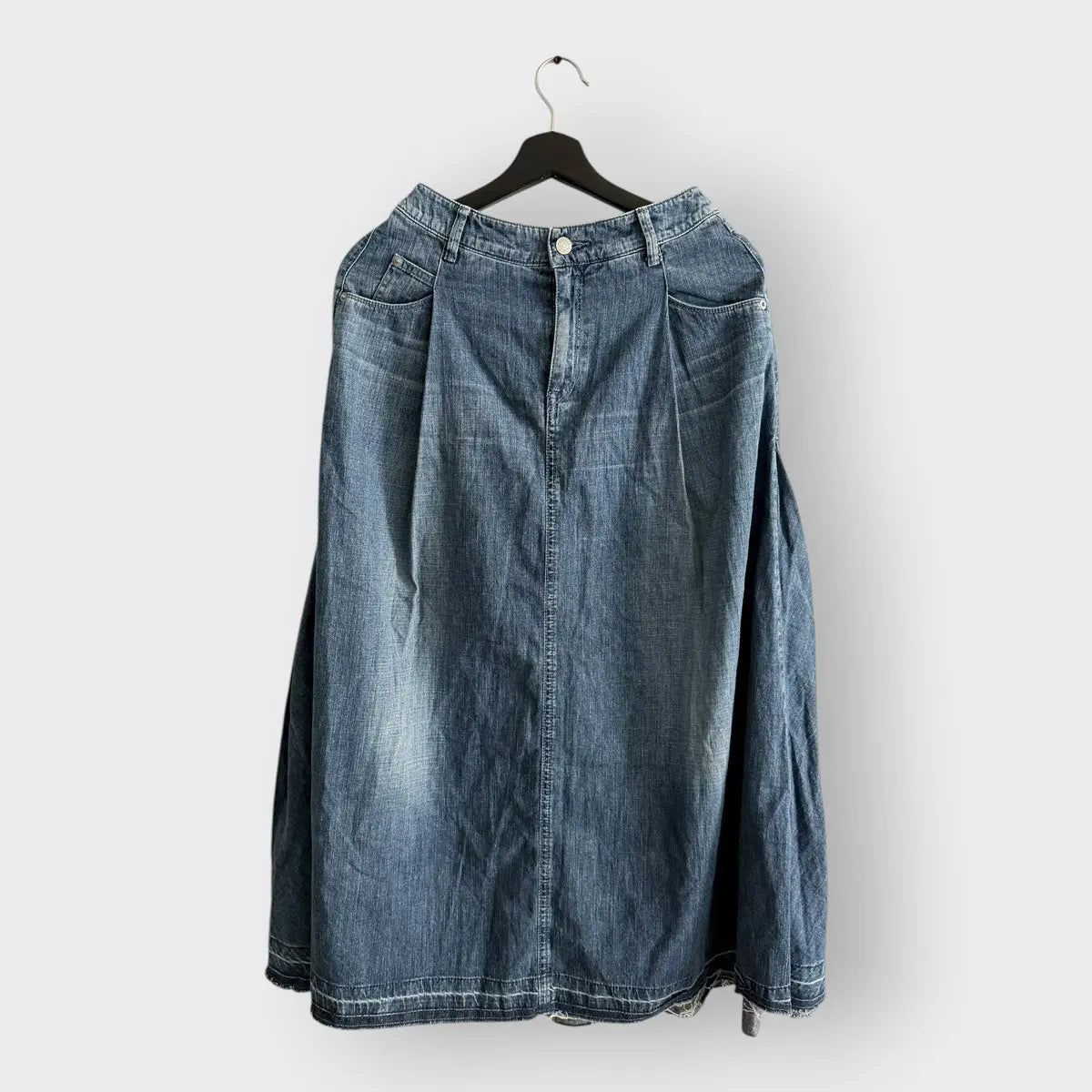 2000s Hysteric Glamour Faded Long Skirt