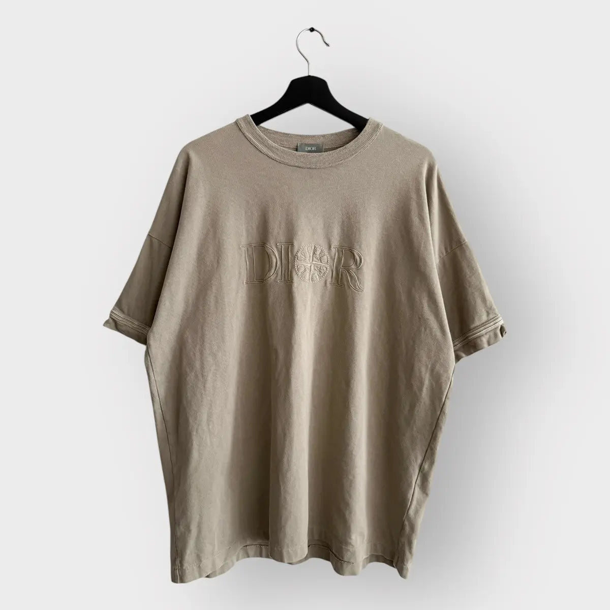 Dior x Stone Island Center Jumbo Logo Tee