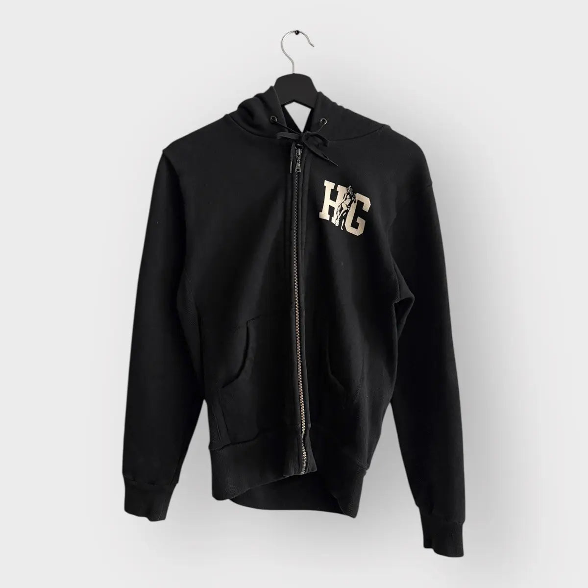 2000s Hysteric Glamour Girl Stripping Zip Hoodie